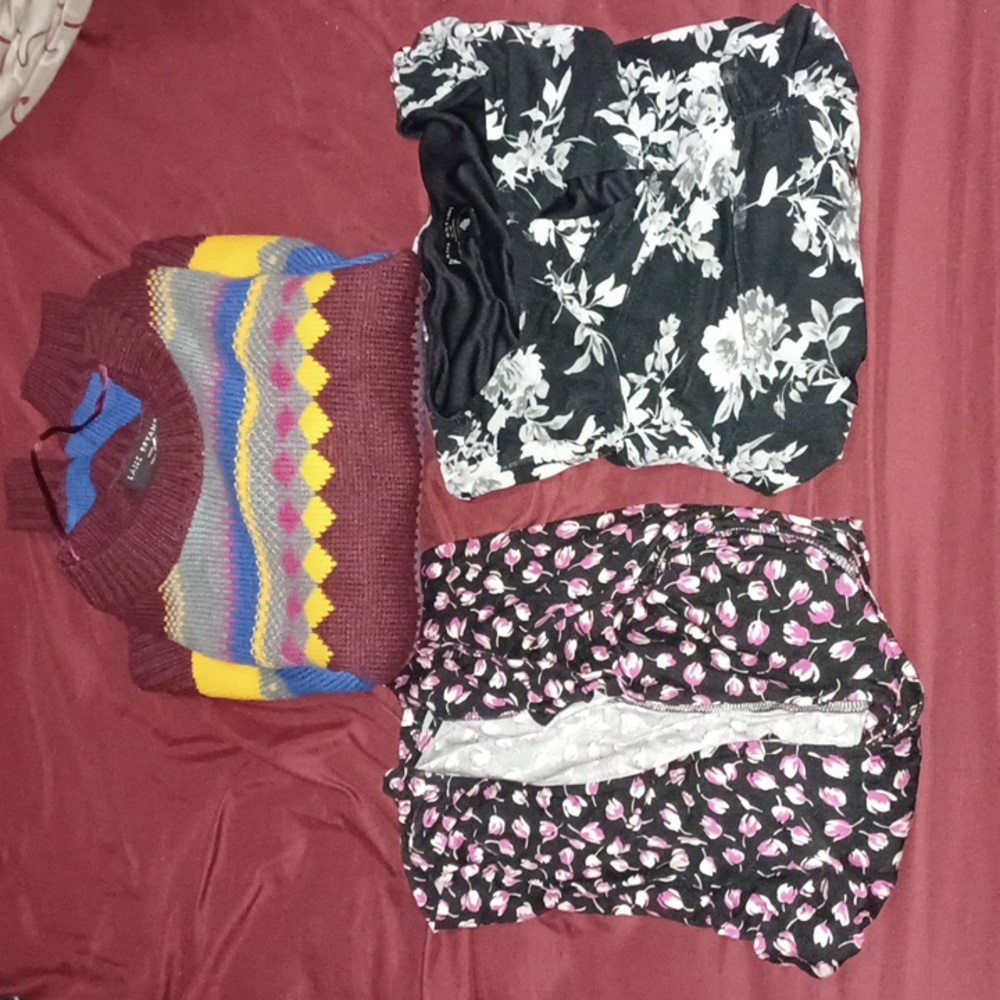 Bundle Of 3 Lane Bryant Women's Tops Size 16